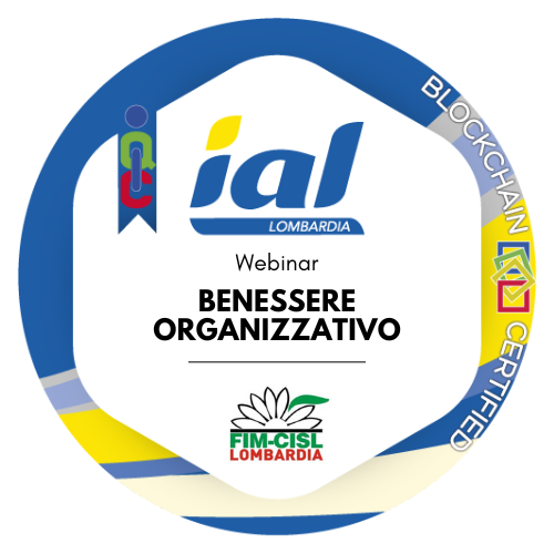 Webinar – BENESSERE ORGANIZZATIVO